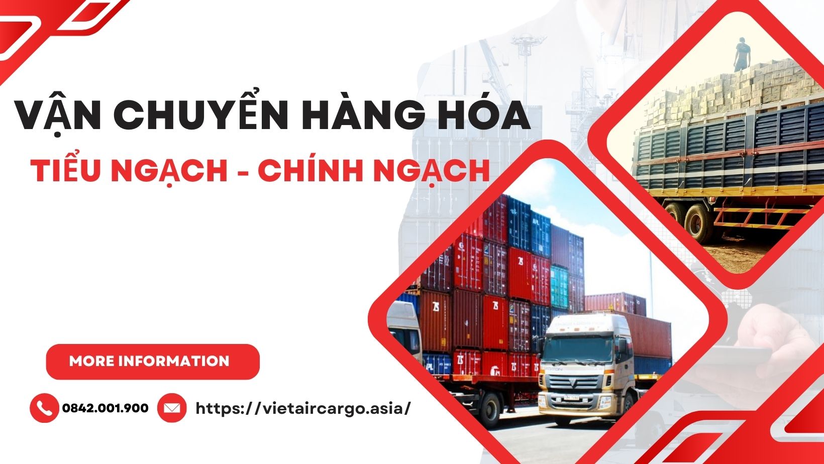 VẬN CHUYỂN HÀNG HÓA TIỂU NGẠCH - CHÍNH NGẠCH