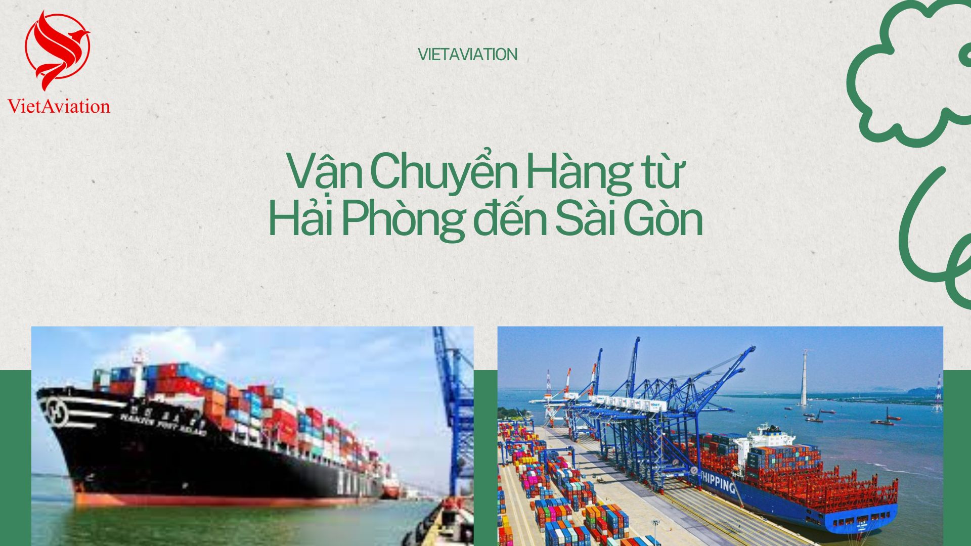 Vận Chuyển Hàng từ Hải Phòng đến Sài Gòn