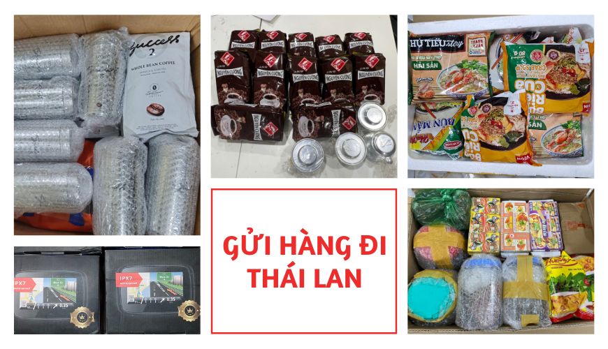 Gửi hàng đi Thái Lan giá rẻ