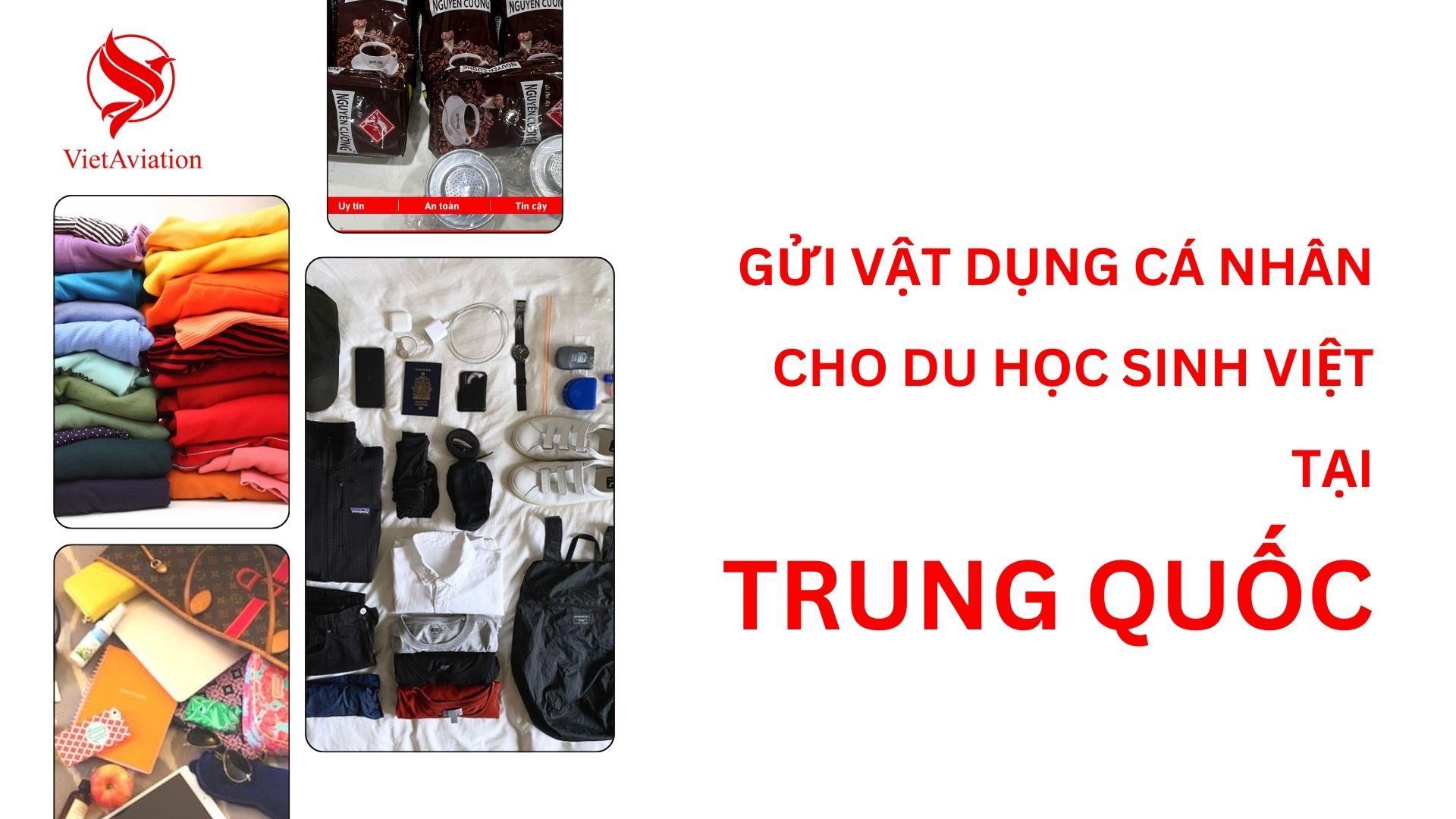 Gửi vật dụng cá nhân cho du học sinh Việt tại Trung Quốc