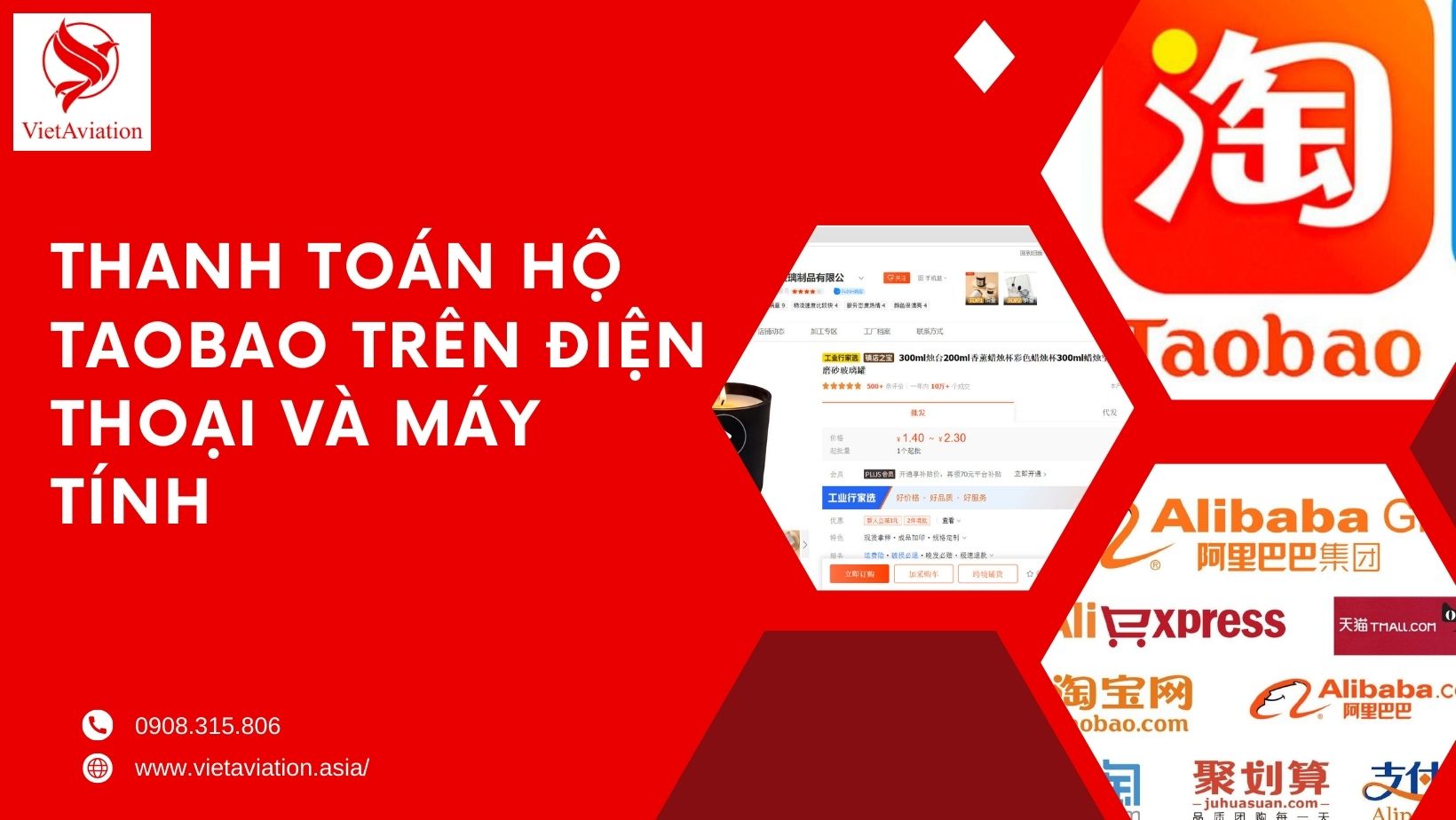 Thanh Toán Hộ Taobao Trên Điện Thoại Và Máy Tính