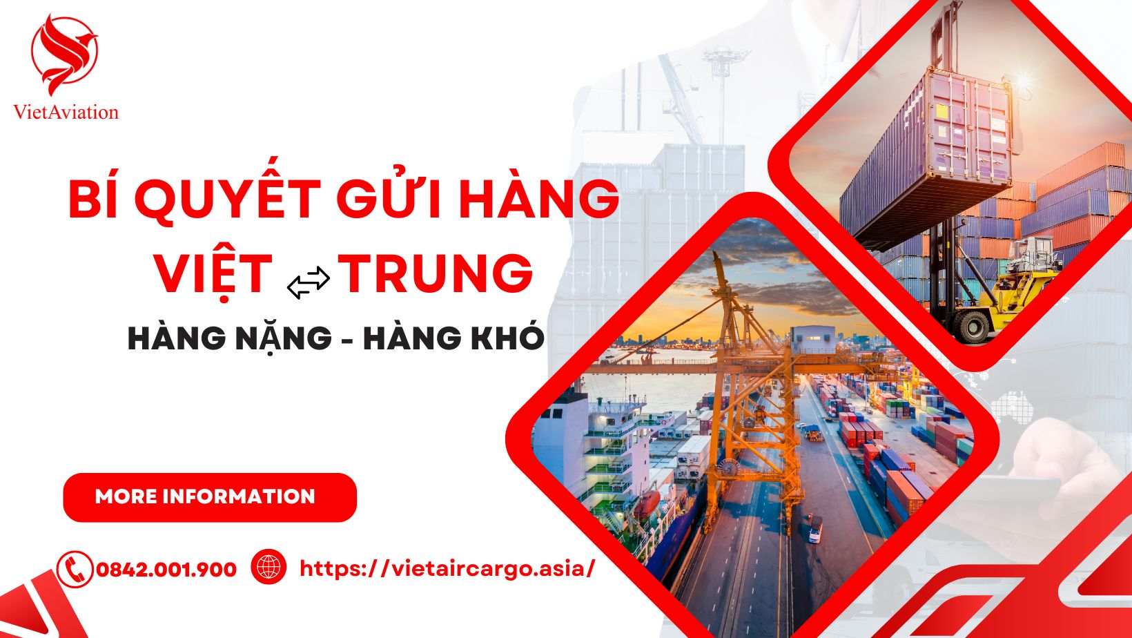 Bí quyết gửi hàng nặng đi Trung Quốc