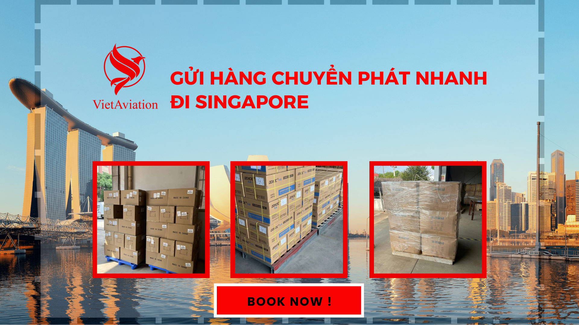 Gửi hàng chuyển phát nhanh đi Singapore
