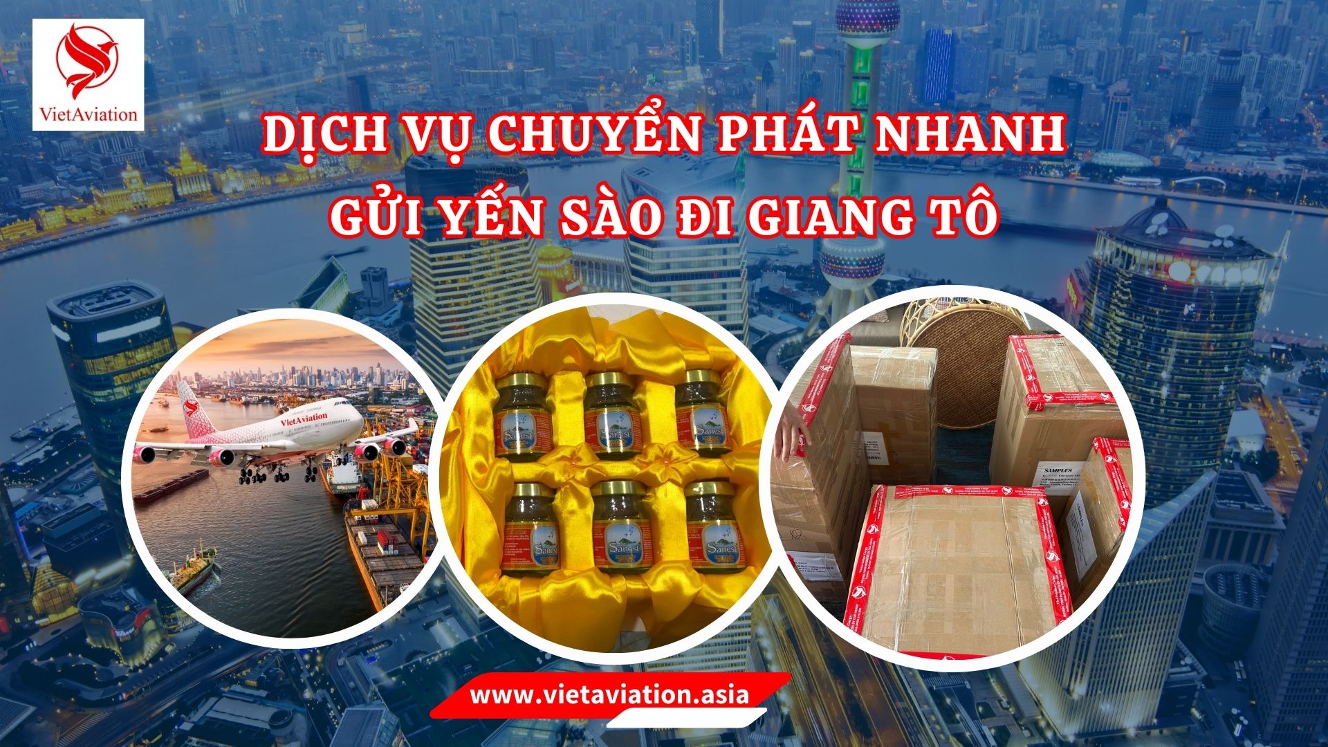 GỬI YẾN SÀO ĐI GIANG TÔ