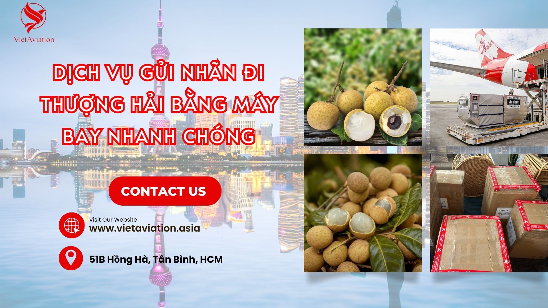 gửi nhãn đi Thượng Hải