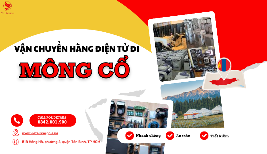 vận chuyển hàng điện tử đi Mông Cổ