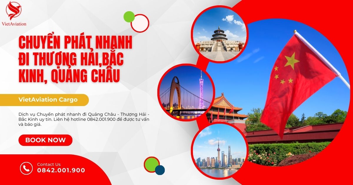 Chuyển phát nhanh đi Quảng Châu - Thượng Hải - Bắc Kinh