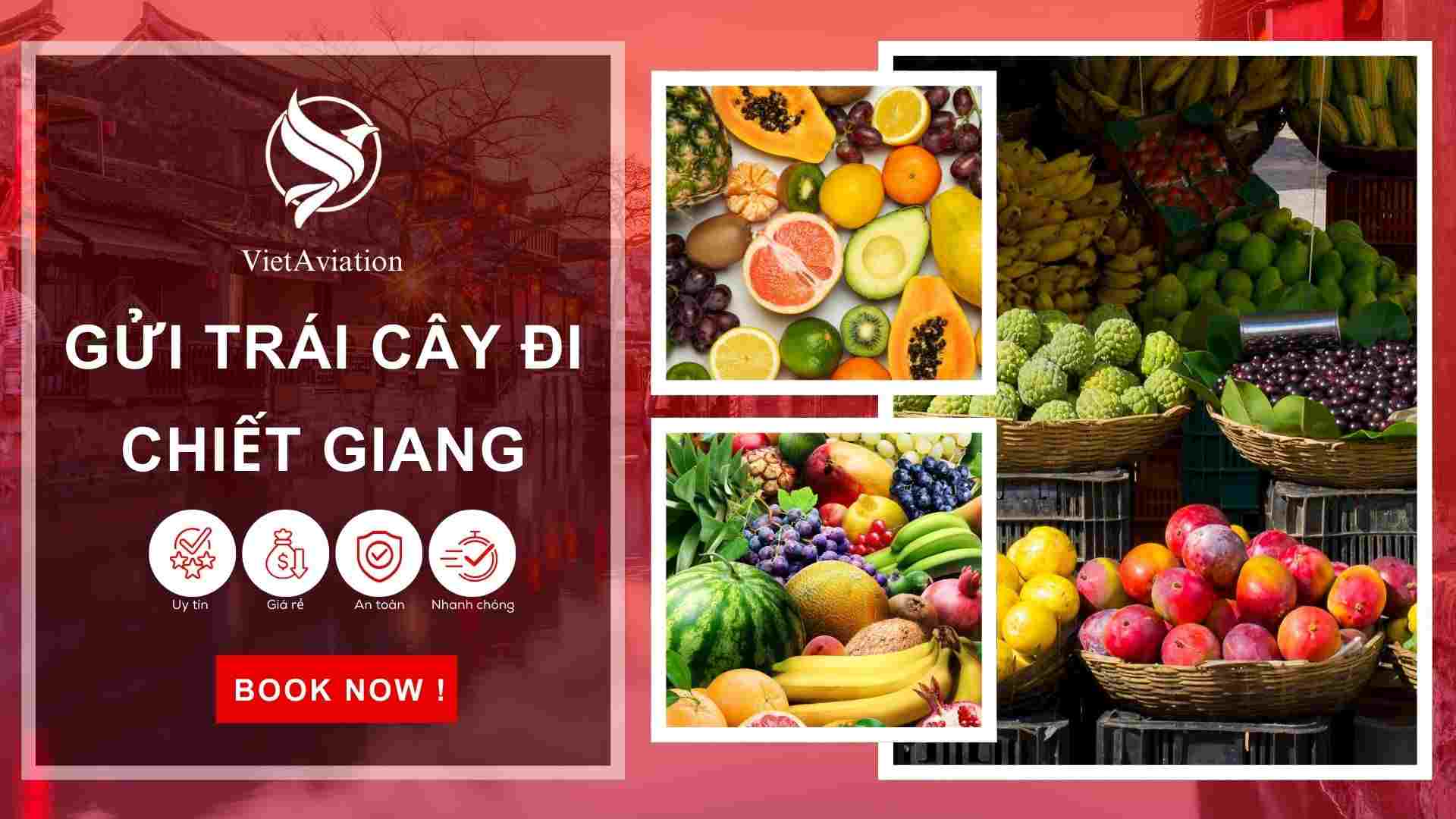 Gửi trái cây đi Chiết Giang