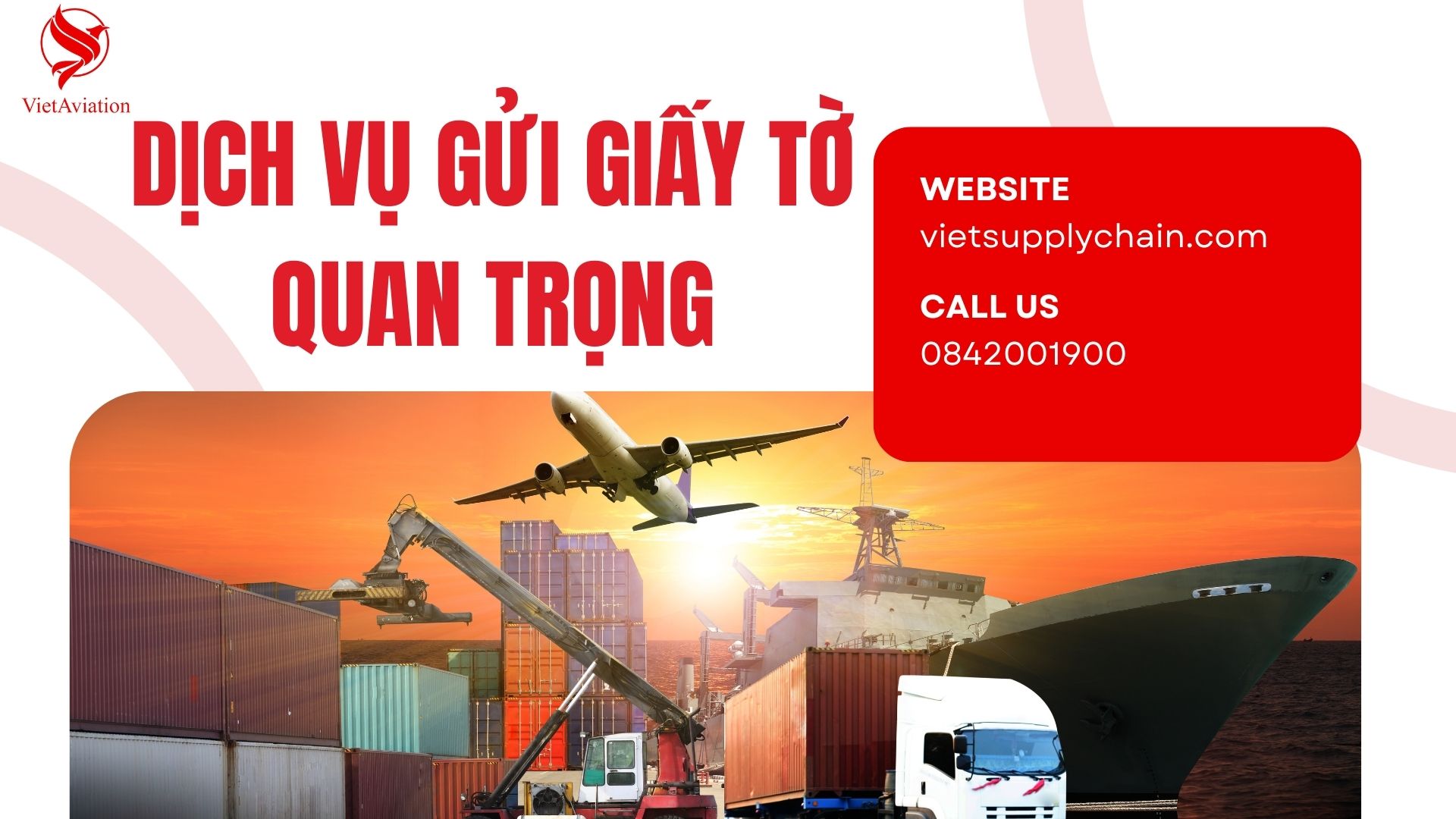 Dịch vụ gửi giấy tờ quan trọng đi nước ngoài