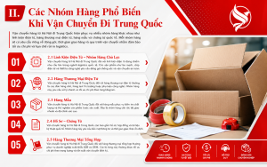 Vận chuyển hàng từ Hà Nội đi Trung Quốc
