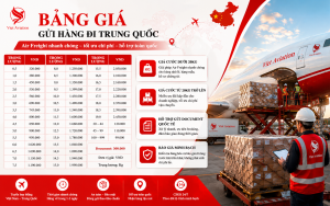 Gửi hàng đi Trung Quốc tại Hà Nội