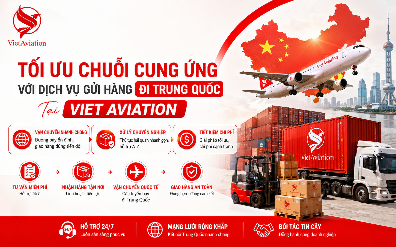 Gửi hàng đi Trung Quốc tại Hà Nội