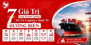 Giao hàng quốc tế tận nơi đường biển 