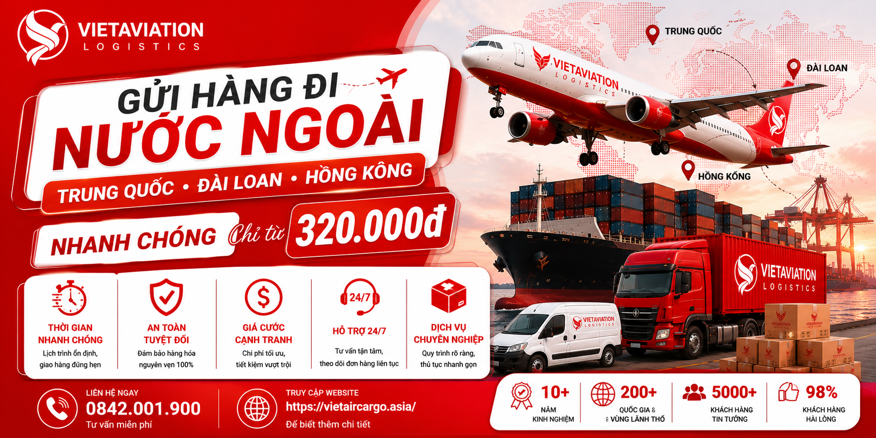 Gửi Hàng Đi Nước Ngoài