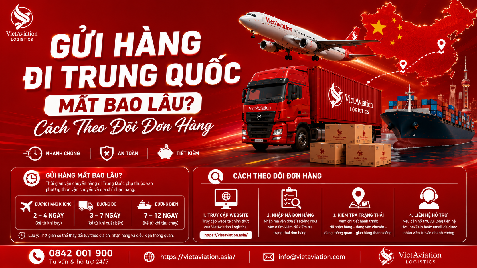 Gửi Hàng Đi Trung Quốc